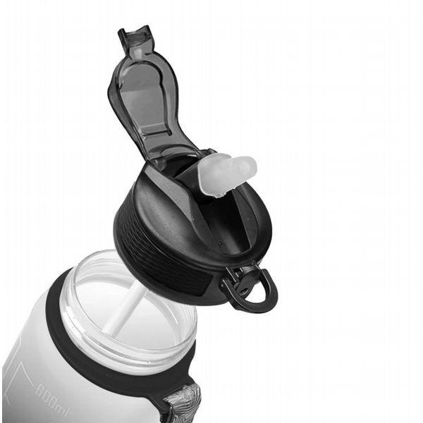 Salford University -  WATER BOTTLE-600ml Black
