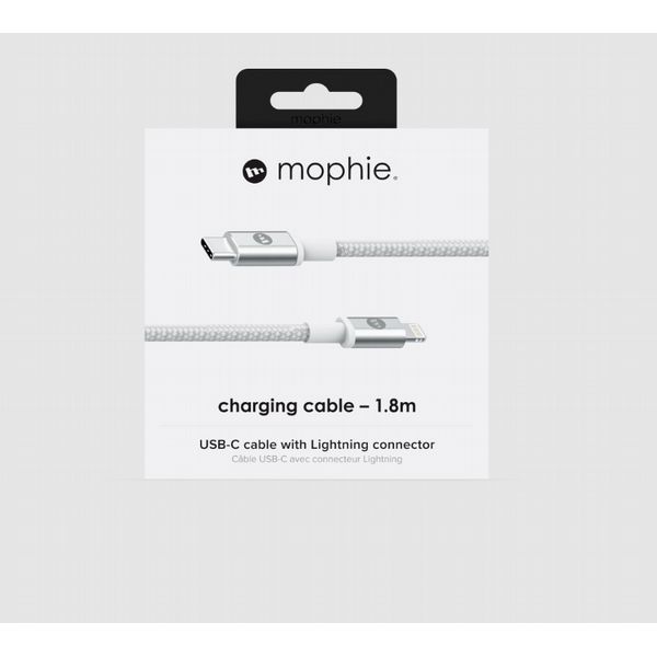 Mophie Cable USB-C to Lightning | 1.8M - White