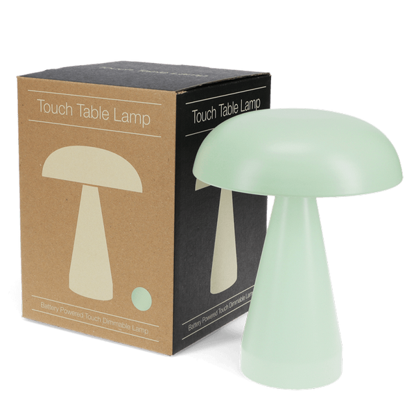 Dimmable mushroom touch lamp - Mint green