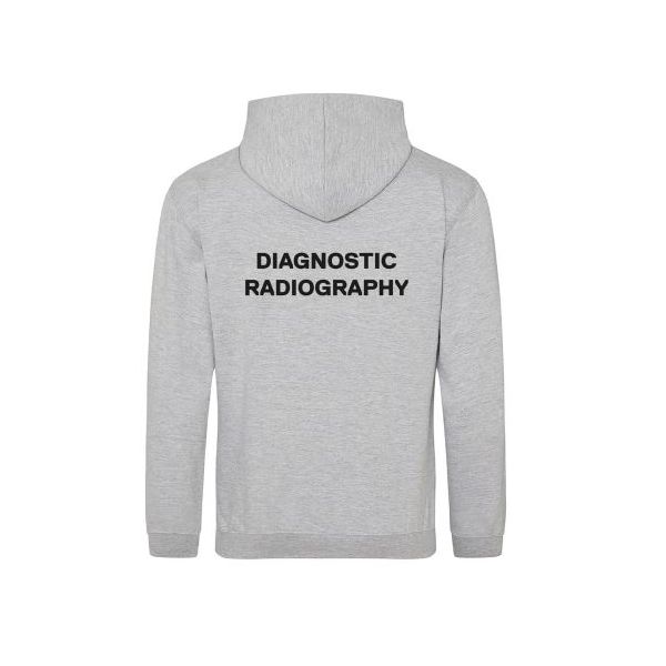 University of Salford Hoodie, Diagnostic Radiography, Heather Grey