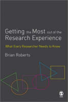 Getting the Most Out of the Research Experience: What Every Researcher Needs to Know (PDF eBook)