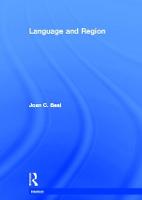 Language and Region (PDF eBook)