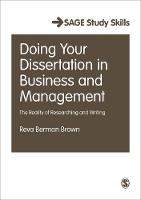 Doing Your Dissertation in Business and Management (PDF eBook)