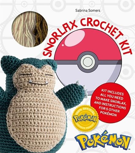 Pok�Mon Crochet Snorlax Kit: Includes Materials to Make Snorlax and Instructions for 5 Other Pok�Mon