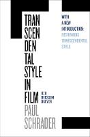 Transcendental Style in Film: Ozu, Bresson, Dreyer (ePub eBook)