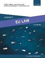 Complete EU Law: Text, Cases, and Materials (ePub eBook)