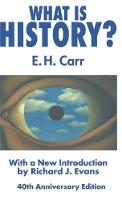 What is History?: With a new introduction by Richard J. Evans
