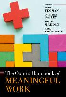 The Oxford Handbook of Meaningful Work (ePub eBook)
