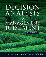 Decision Analysis for Management Judgment