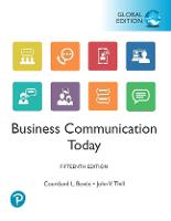 Business Communication Today, Global Edition (PDF eBook)