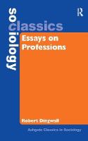 Essays on Professions (PDF eBook)