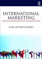 International Marketing: Strategy development and implementation (ePub eBook)
