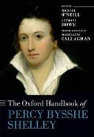 Oxford Handbook of Percy Bysshe Shelley, The