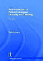 An Introduction to Foreign Language Learning and Teaching (ePub eBook)