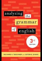 Analyzing the Grammar of English: Third Edition (ePub eBook)