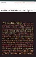 'We needed coffee but...' (ePub eBook)