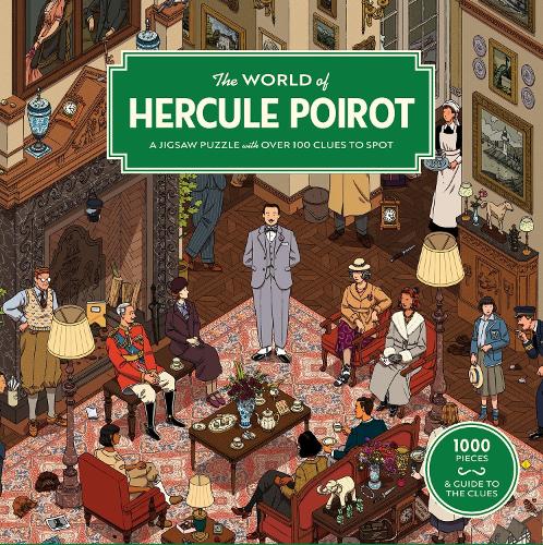  World of Hercule Poirot, The: A 1000-piece jigsaw puzzle with over 100 clues to spot: The...