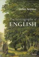 Lexicography of English, The