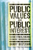Public Values and Public Interest: Counterbalancing Economic Individualism (ePub eBook)