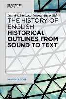 Historical Outlines from Sound to Text (PDF eBook)