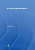 Managing Sport Finance (ePub eBook)