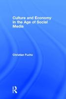 Culture and Economy in the Age of Social Media