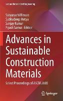 Advances in Sustainable Construction Materials: Select Proceedings of ASCM 2020 (ePub eBook)