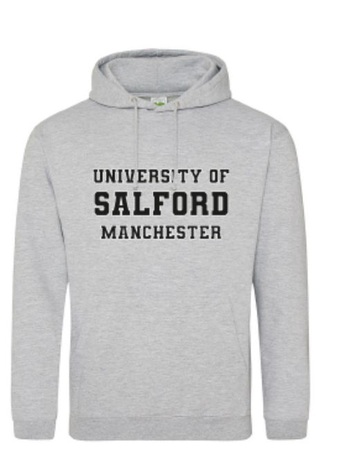 University of Salford Hoodie, Diagnostic Radiography, Heather Grey