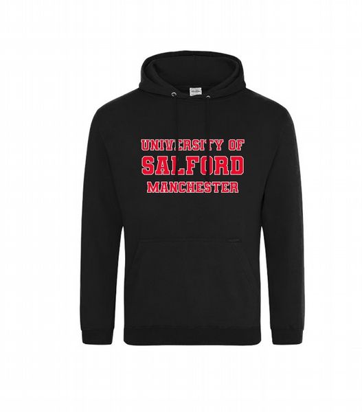 University of Salford Hoodie,School of Science, Engineering & Environment, Black