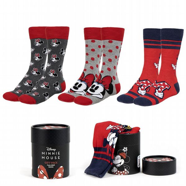 Socks Pack 3 Pieces Minnie