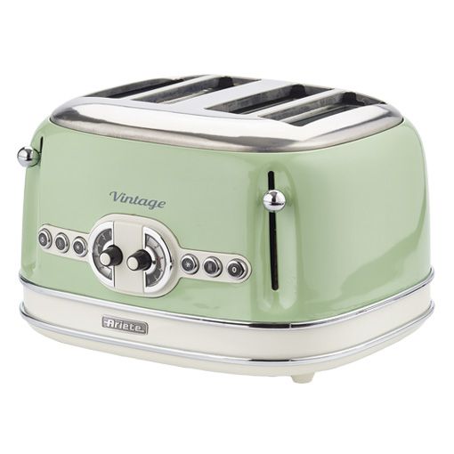 Ariete Vintage 4 Slice Toaster Green
