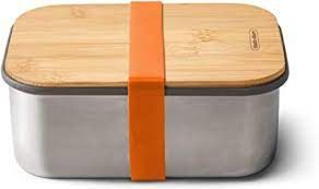 Black and Blum Stainless Steel Sandwich Box Large Orange