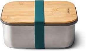 Black and Blum Stainless Steel Sandwich Box Large Ocean