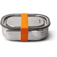 Black and Blum Stainless Steel Lunch Box Large Orange