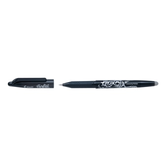 Pilot Erasable Rollerball Pen Black 224101201 - Pack of 12