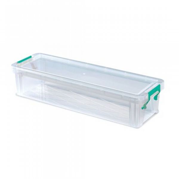 StoreStack 2.2 Litre Clear W370xD110xH80mm Store Box RB75896