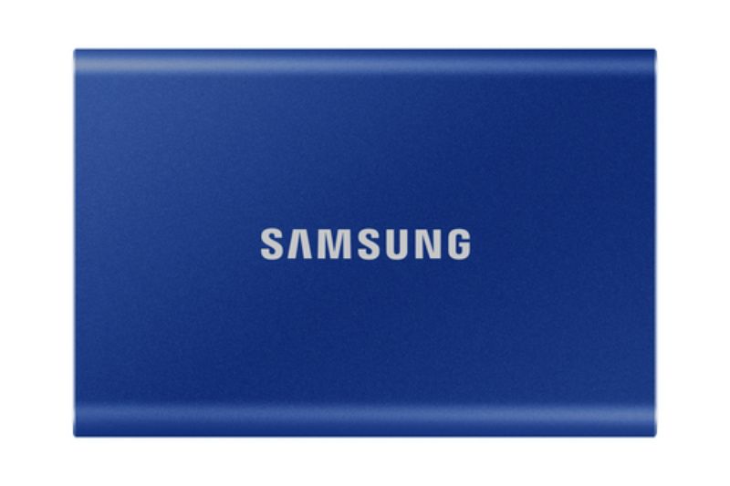 Samsung - SSD External 1TB T7 USB3.2C G2 Blue