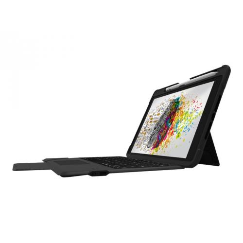 STM - Dux keyboard trackpad iPad 7/8/9 Black