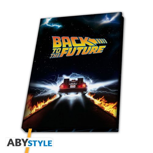Back To The Future Delorean A5 Notebook