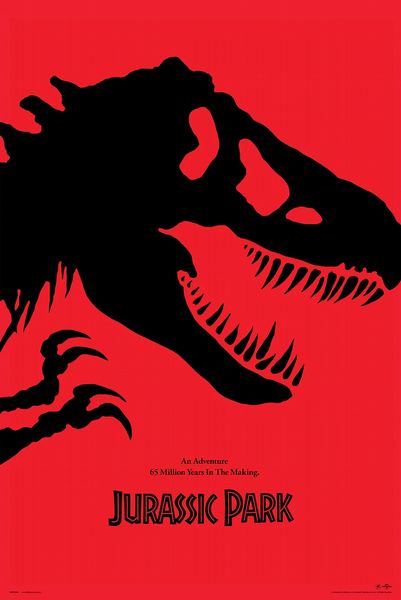 Jurassic Park Red 61 x 91.5cm Maxi Poster