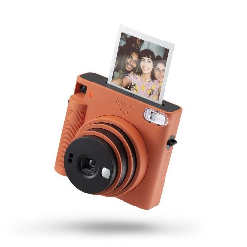Fuji SQ-1 Camera Terracotta Orange Inc. 1 x Film