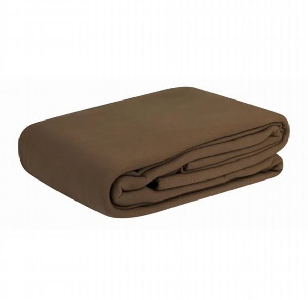 Mitre Essentials Polar Blankets Chocolate Single