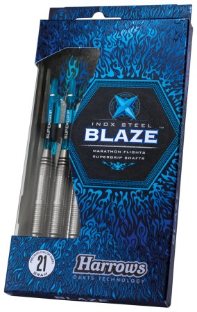 Harrows Blaze Inox Steel Darts 23 gram - Set