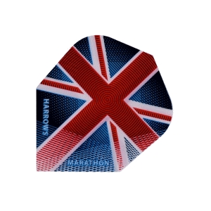 Harrows 100 Micron Marathon Flights Set - Union Jack