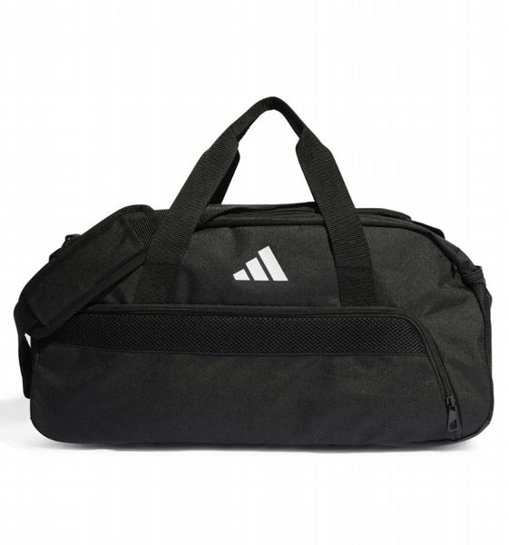 Adidas Tiro League Duffel Bag (Small, Black/White)