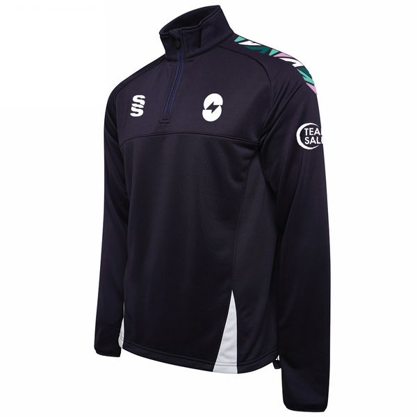 Salford University - Fuse Performance Top - Unisex Fit , Navy