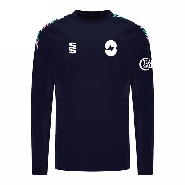Salford University - Run Out Top - Unisex Fit , Navy