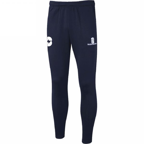 Salford University - Tek Slim Training Pants - Unisex Fit , Navy