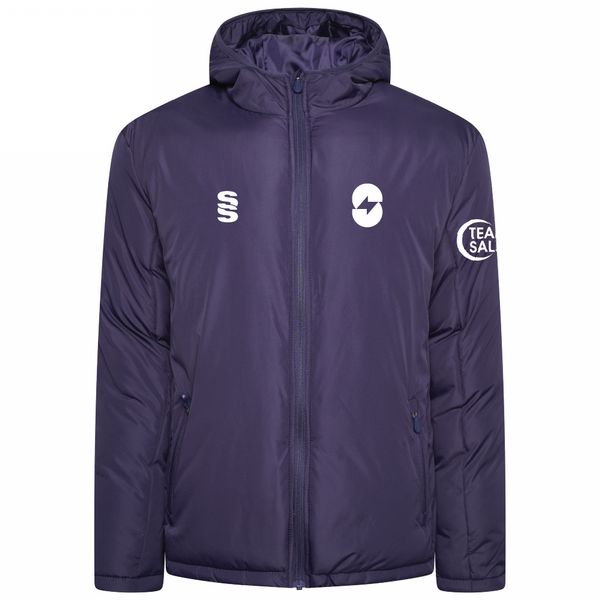 Salford University - Active Padded Jacket - Unisex Fit , Navy