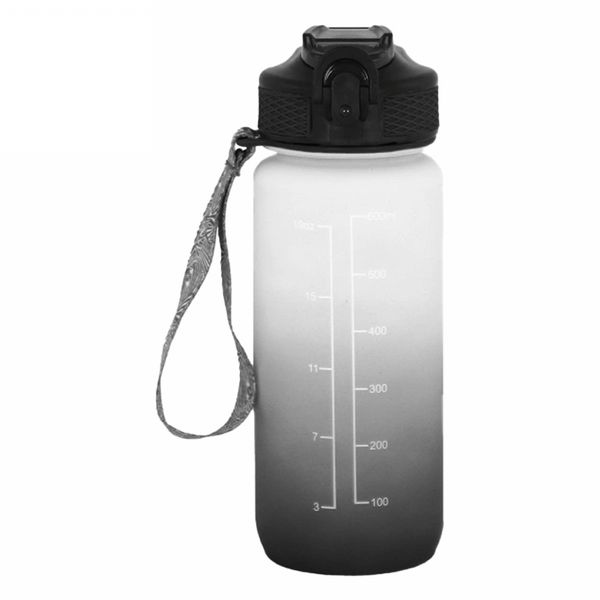 Salford University -  WATER BOTTLE-600ml Black